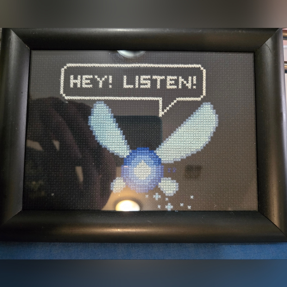 Navi the Fairy cross stich